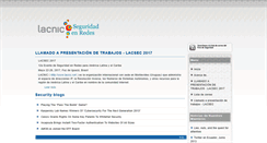 Desktop Screenshot of lacnicxi.lacnic.net